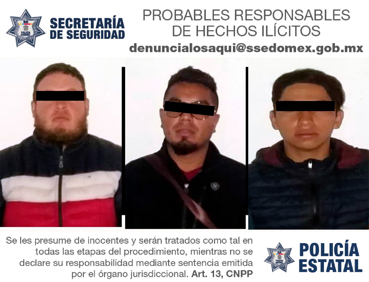 Tres detenidos en Coatepec Harinas La Jornada Estado de México