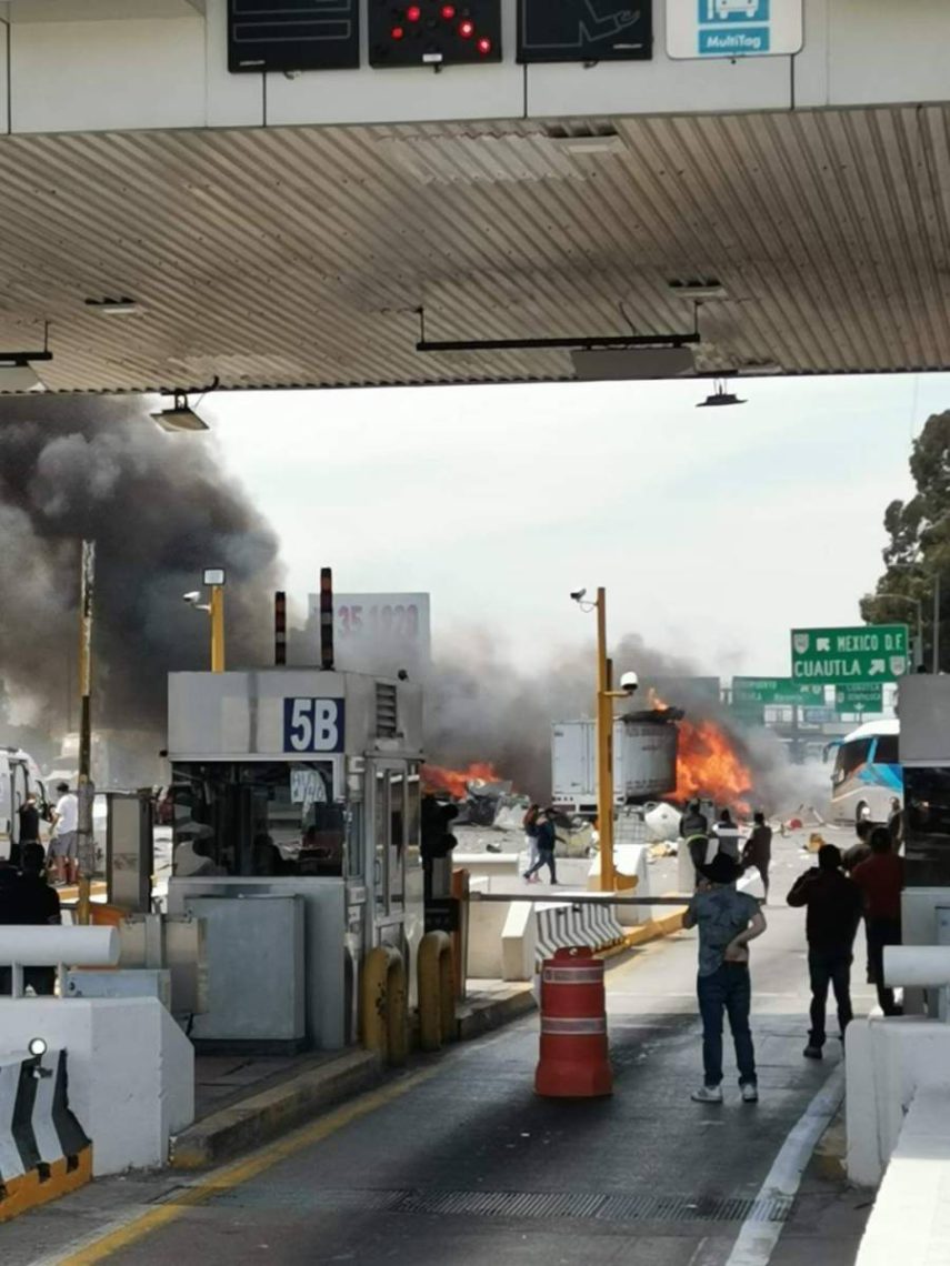 fuerte accidente en la México-Puebla3