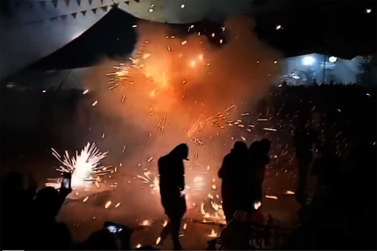 Reportan un deceso por explosión de pirotecnia en Tianguistenco – La  Jornada Estado de México