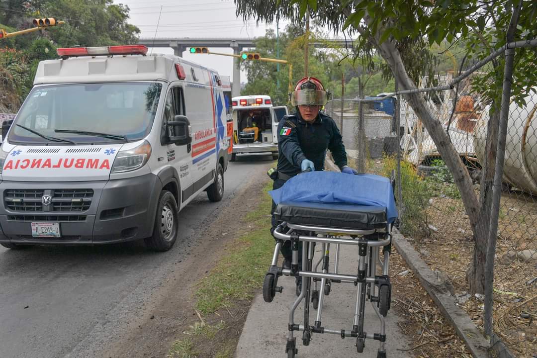 Choque en la carretera Nicolás Romero-Atizapán